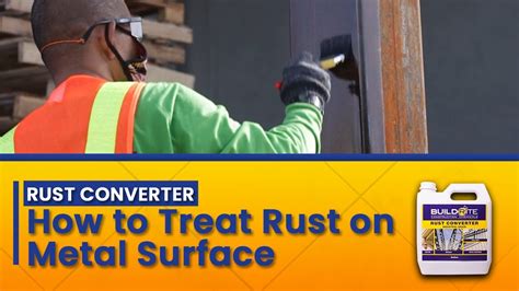 treating rust on metal